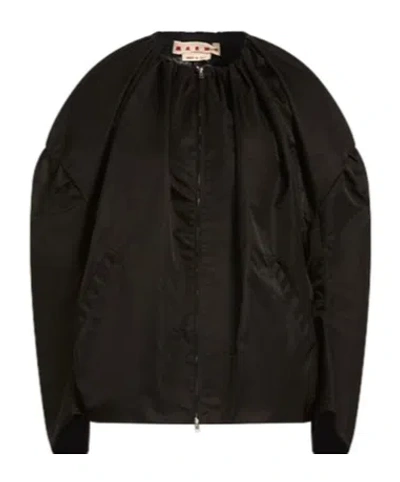 Marni Simple Coat In Multi