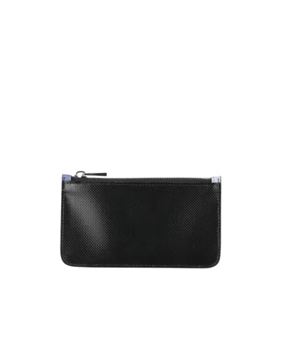 Marni Simple Leather Card Holder In Black