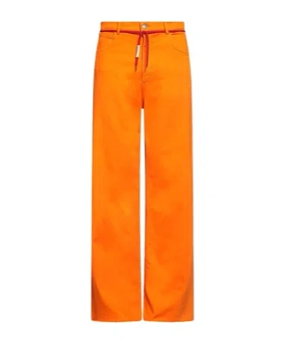 Marni Simple Straight-leg Jeans In Purple