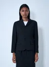 Marni Tailored Wool Jacket With Classic Button Closure And Pockets In Blue