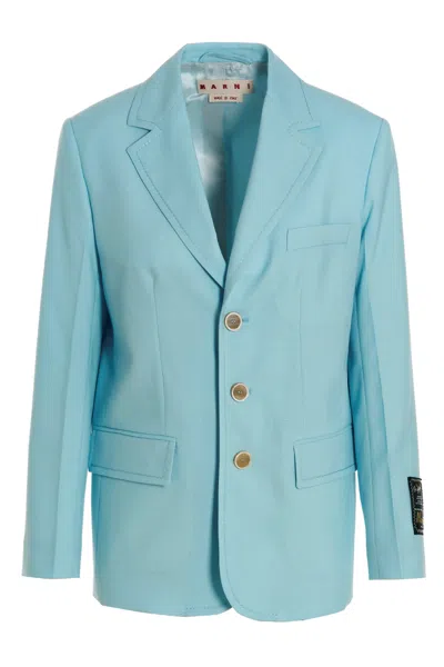 MARNI MARNI SINGLE-BREASTED BLAZER JACKET