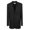 Marni Single-breasted Two-button Blazer In Black