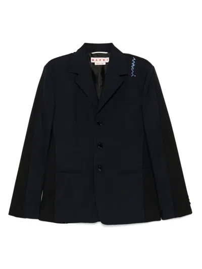Marni Single Breasted Wool Blazer