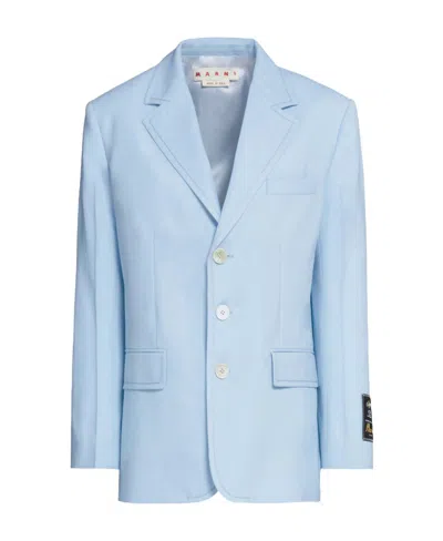 MARNI MARNI SINGLE-BREASTED BUTTONED BLAZER