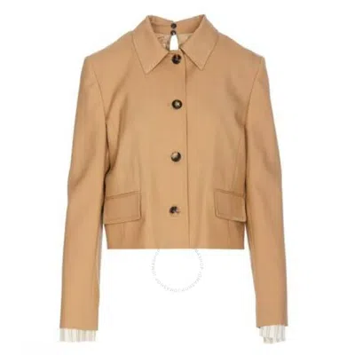 MARNI MARNI SINGLE-BREASTED WOOL BLAZER JACKET