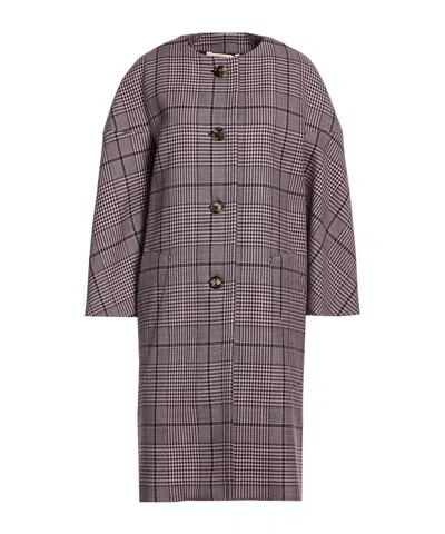 Marni Single-breasted Coat In Gray