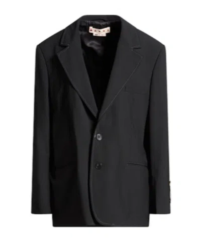 MARNI SINGLE-BREASTED SUIT JACKET