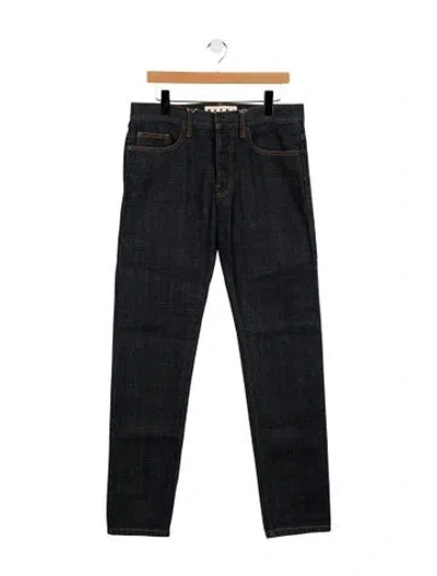 Pre-owned Marni Skinny Jeans W/ Tags In Blue