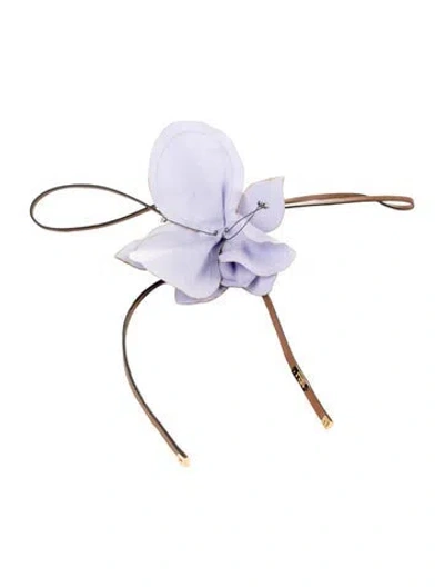 Pre-owned Marni Skinny Leather Belt In Brown