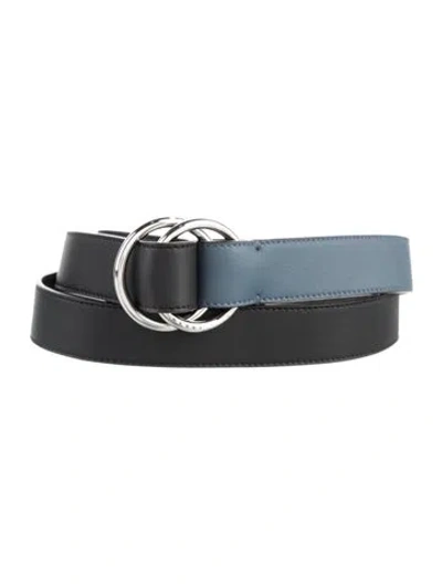 Pre-owned Marni Skinny Leather Belt In Multi