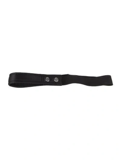 Pre-owned Marni Skinny Waist Belt In Black