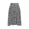Marni Floral Print Midi Dress In Black