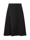 Marni Polyamide Midi Skirt In Black