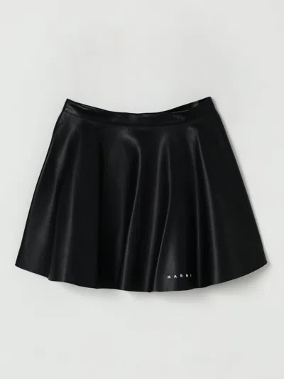 MARNI SKIRT MARNI KIDS COLOR BLACK,H23730002