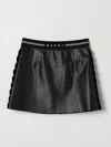 Marni Logo-waistband Skirt In Schwarz