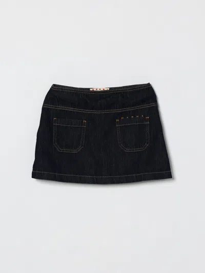 Marni Kids Mg170f Gonna In Blue