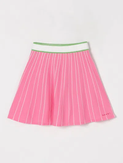 MARNI SKIRT MARNI KIDS COLOR PINK,G61756010