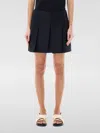 Marni Black Pleated Miniskirt In Black