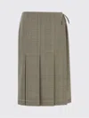 Marni Skirt  Woman Color Grey In Green
