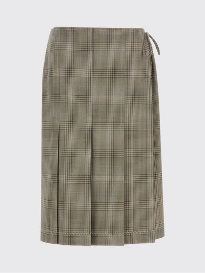 Marni Skirt  Woman Color Grey In Green