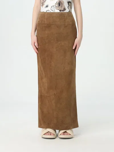 Marni Skirt  Woman Color Mud In 泥色