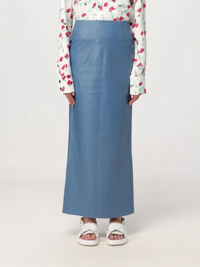 Marni Skirt  Woman In Gnawed Blue