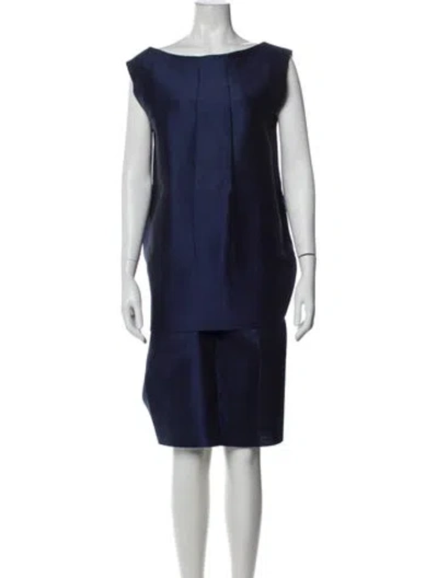 Pre-owned Marni Skirt Set In Blue