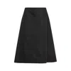 Marni Polyamide Midi Skirt In Black