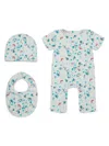 Marni Sky-print Baby Set In White