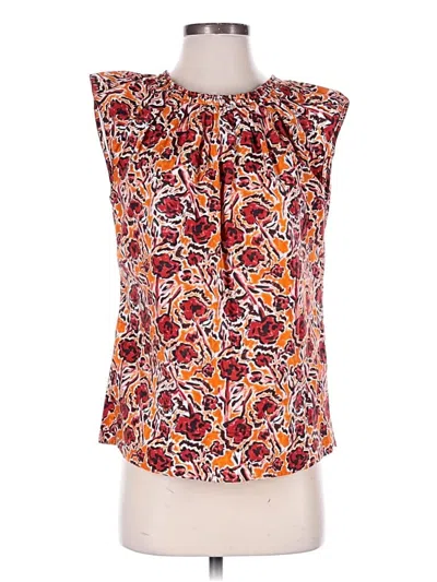 Pre-owned Marni Sleeveless Blouse In Orange