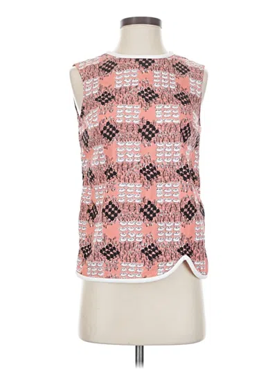 Pre-owned Marni Sleeveless Blouse In Orange