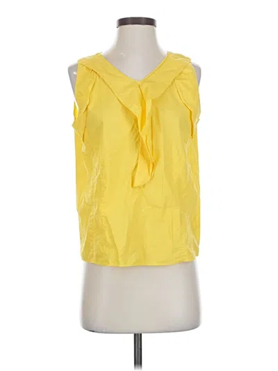 Pre-owned Marni Sleeveless Blouse In Yellow