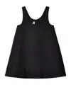 Marni Sleeveless Cotton Minidress In Black