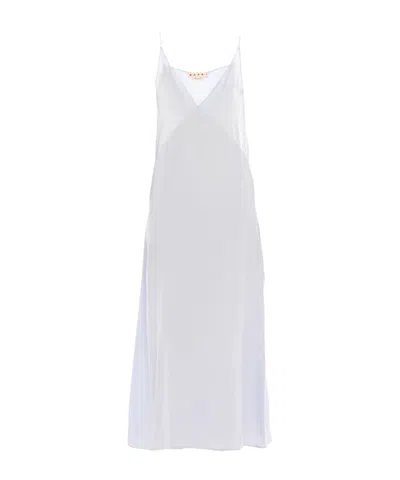 Marni Sleeveless Dress In White