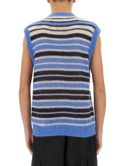 Marni Sleeveless Jumper In Blue