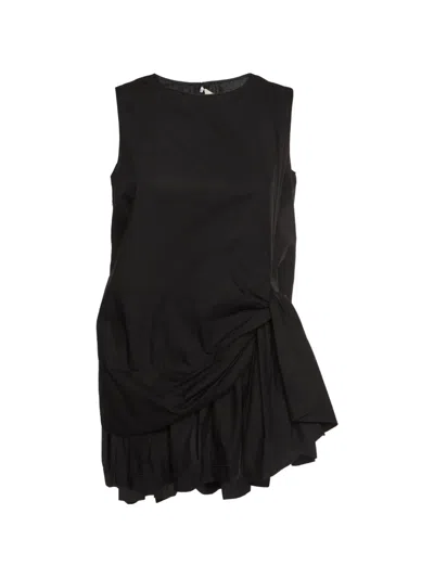 Pre-owned Marni Sleeveless Mini Dress In Black