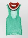 Marni Open-back Open-knit Top