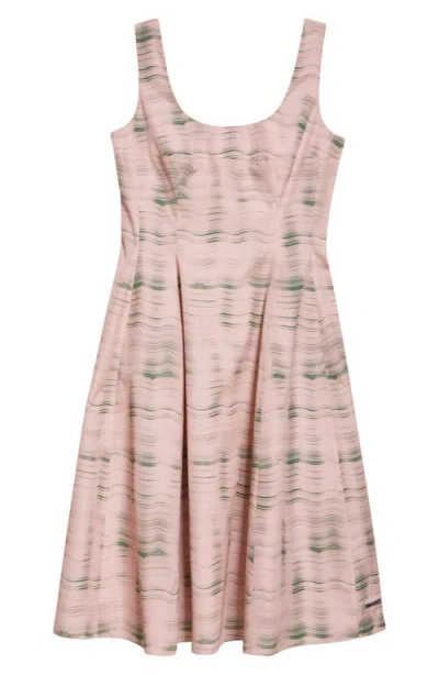 Marni Sleeveless Panel Dress In Pink