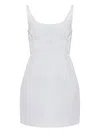 Marni Sleeveless Straight-hem Midi Dress In White