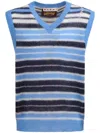 Marni Men's Mohair Vneck Sleveless Knit