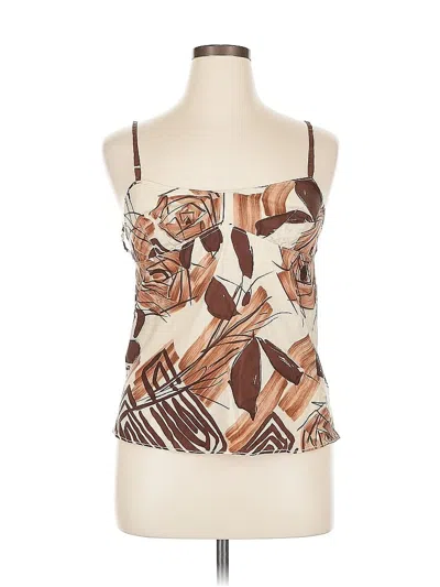 Pre-owned Marni Sleeveless Top Brown Halter Neckline Tops