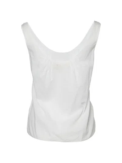Pre-owned Marni Sleeveless Top In White
