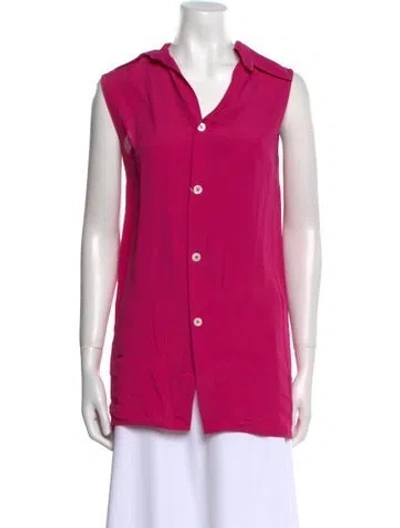 Pre-owned Marni Sleeveless Tunic W/ Tags In Pink