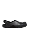 Marni Slingback-strap Round-toe Sandals In Black