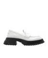 Marni Slip-on Platform Loafers In White