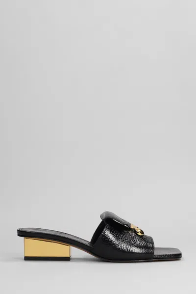 Marni Slipper-mule In Black Leather