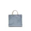 Marni Women Small Basket Tote Bag In Blue