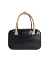 Marni Small Boxyne Rectangular Two Tone Bag In Black