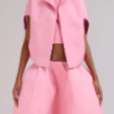 Marni Small Cocoon Vest In Pink