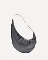 Marni Small Dot Hobo Shoulder Bag In Black
